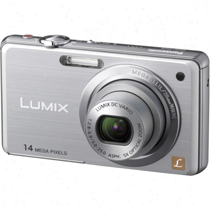 Panasonic Lumix Dmc-fh3 14.1 Megapixel Compact Camera - 5 Mm-25 Mm - Silver