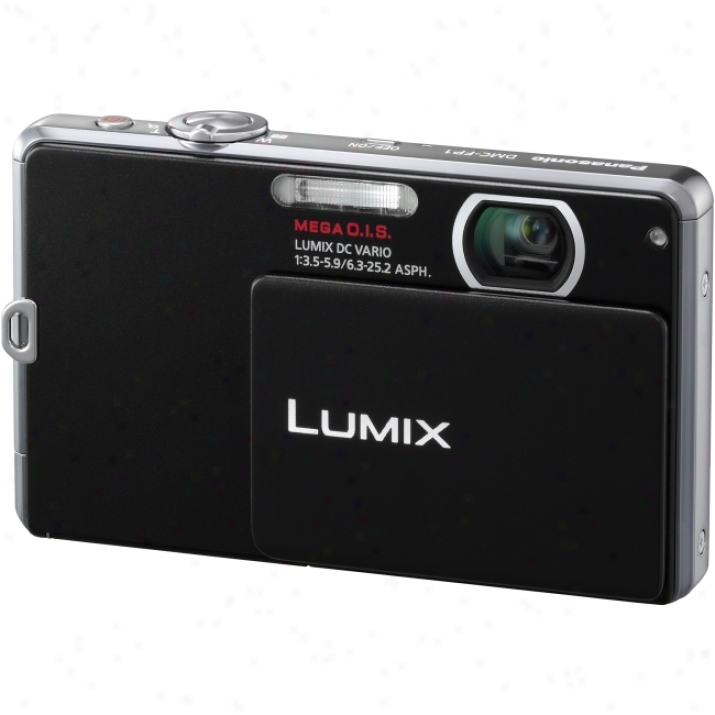 Panasonic Lumix Dmc-fp1 12.1 Megapixel Compact Camera - 6.30 Mm-15.20 Mm - Black