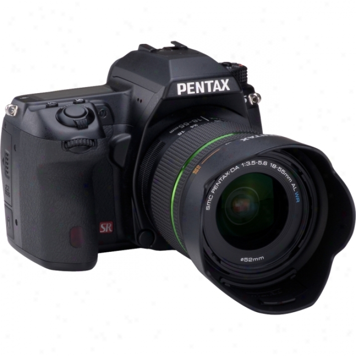 Pentax K-5 16.3 Megapixel Digital Slr Camrea (body With Lens Kit) - 18 Mm-55 Mm - Black