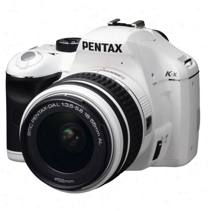 Pentax K-x Digital Slr Camera - White