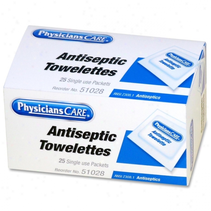 Physiciznscare First Aid Antiseptic Towelette Refill