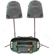 Portable 5-chanbel 150-watt Pa System