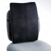 Remedease Full Heighy Backrest, 14w X3d X20h, Black