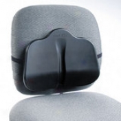 Safco Softspot Seat Cushion - Non-zbtasive, Anti-static, Washable - 14&quot; X 2.5&quot; X 11&quot; - Black