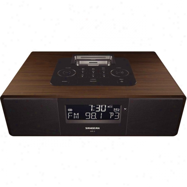 Sangean Wr-5 Desktop Clock Radio