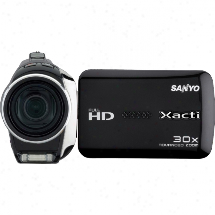Sanyo Xacti Vpc-sh1 Digital Camcorder - 2.7&quot; Lcd - Cmos - Dark