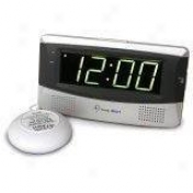 Sonic Boom Alarm Clock White