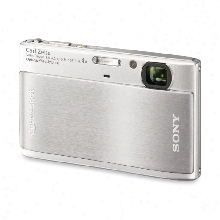 Sony Cyber-shot Dsc-tx1 Point & Shoot Digital Camera - Silver