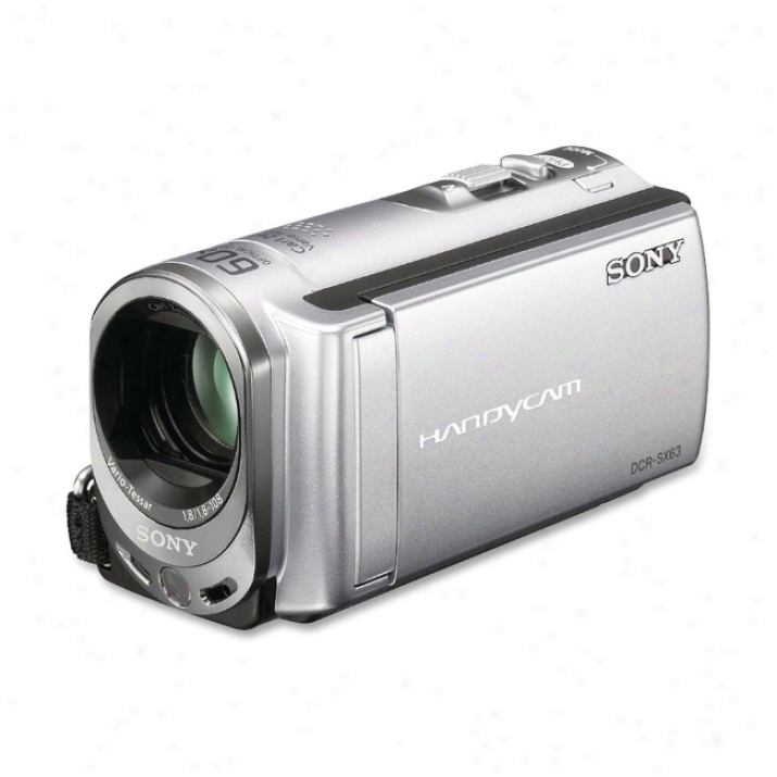 oSny Handycam Dcr-sx63 Digital Camcorder - 2.7&quot; Lcd - Touchscreen - Ccd