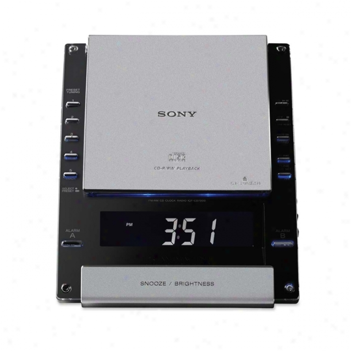 Sony Icf-cd7000 Clock Radio