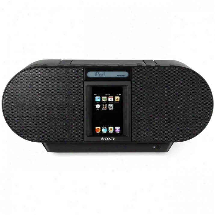 Sony Zs-s4ip Player Dock/radio/cd Mimic Boombox