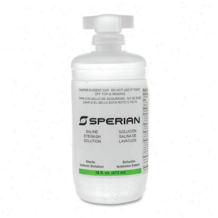 Sperian Eyesaline Eyewash Refill