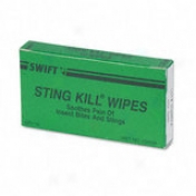 Sting Relief Wipes, Refill, 10 Per Box