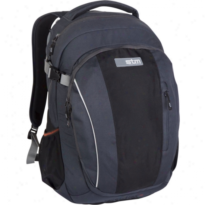 Stm Dp-3000-2 Notebook Case - Backpack - Ripstop - Carbon, Black