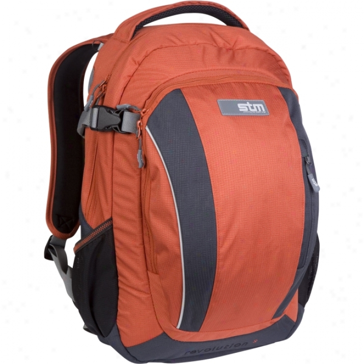 Stm Dp-3000-9 Notebook Case - Backpack - Ripstop - Carbon, Orange