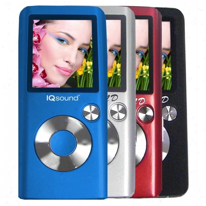 Supersonic Iq-2600 2 Gb Blue Momentary blaze Movable Media Player