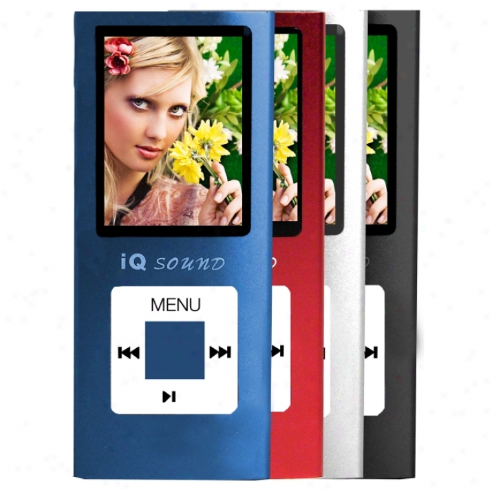 Supersonic Iq-2700 2 Gb Black Flash Portable Media Player