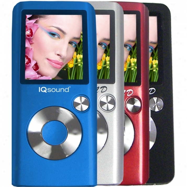 Supersonic Iq-4600 4 Gb Black Flash Portable Media Player