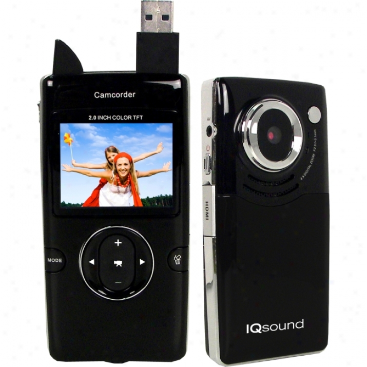 Supersonic Iq-8900 Djgital Camcorder - 2&quot; Lcd