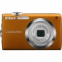 Nikon Coolpix S3000 12 Megapixel Compact Camera - 4.90 Mm-19.60 Mm - Orange