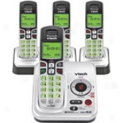 Vtech Cs6229-4 Expandable Four Handset Cordless Phone System With Digital Answering Device