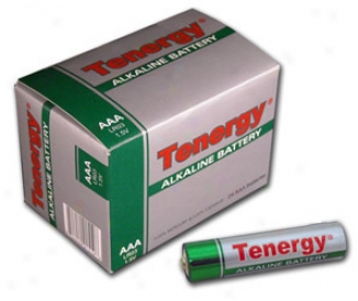1 Box: 24pcs Tenergy Aaa Size (lr03) Alkaline Batteries