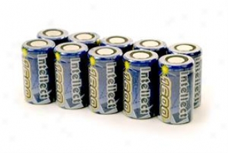 10pcs Intellect 2/3a 1600mah Nimh Rechargeable Batteries