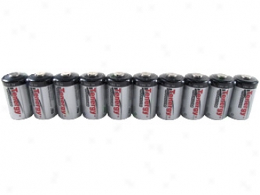 10pcs Tenergy Impel Cr2 Lithium Battery With Ptc Protected