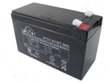 12v 7.2ah (lp12-.7) Maintenance-free Sealed Lead Acid(sla) Battery