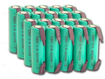 20pcs Tenergy Aa 2000mah Nimh Rechargeable Batteries W/ Tabs