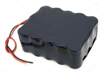 At: 24v 10000mah Square Nimh Battery For E-bikes, Scooters And Robots With Bare Leads