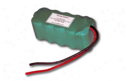 At: Rectangular Nimh 12v 4200mah High Drain Battery Pack With Bare Leads