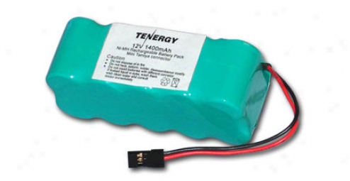 At: Tenergy 12v 1600mah Nimh Battery Pack For Rc Aircraft Watt-age / Mini Robots / Tx Futaba Transmitter