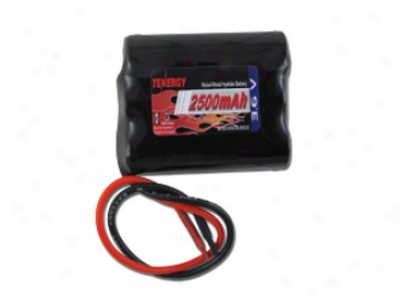 At: Tenergy 3.6v 2500mha Side-by-side Nimh Battery Packs W/ Unadorned Leads