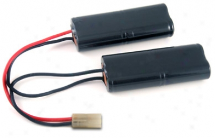 At: Tenergy 9.6v 2000mah Nunchuck Nimh Airsoft Battery Packs (8 X 4/5a)