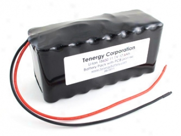 At: Tenergy Li-ion 18650 11.1v 17.6ah Rechargeable Battery Pack W/ Pcb Protection (dgr-a)