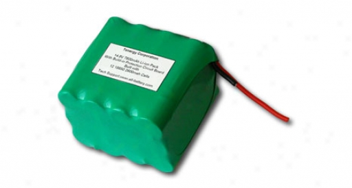 At: Tenergy Li-ion 18650 14.8v 7800mah Pcb Protected Rechargeable Battery Pack W/ 18awg Bare Leads (dgr-a)