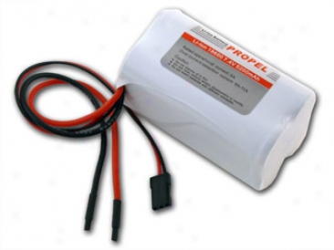 At: Tenergy Li-ion 18650 7.4v 5200mah Square Pcb Protected Rechargeable Battery Module W/ 20awg Bare Leads & Hitec Connectors
