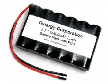 At: Tenergy Li-ion 3.7v 15600mah Side-by-side Battery Module W/ Pcb Prptection
