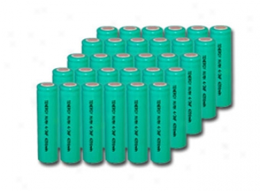 Combo: 30pcs Tenergy 4/3af 18650 3800mah Nimh Rechargeable Batteries