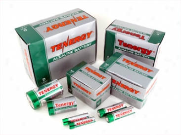 Combo: Teneryg Alkaline Batteries (24aa/24aaa/12c/12d)