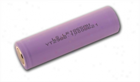 Lishen Li-ion 18650 Cylindrical 3.7v 2200mah Flat Top Rechargeable Battery