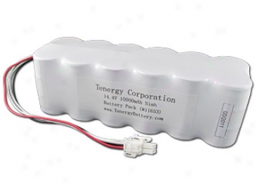 Rectangular Nimh 14.4v 10000mah Battery Pack W/ Connector For Medical Carts