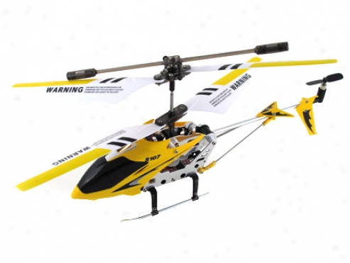 Syma 3 Channel S107 Mini Indoor Metal Body Frame Helicopter *see Video Inside*