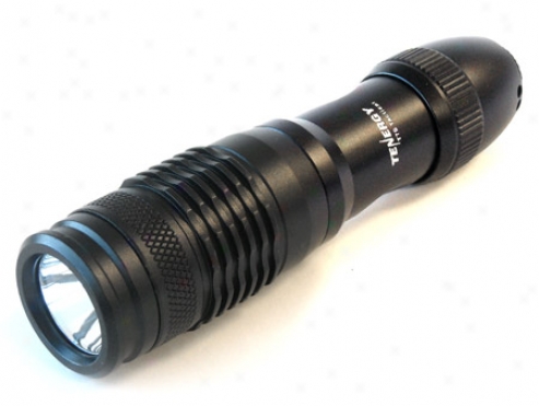 T70 Tenergy  Premium Led Flashlight Wigh Cree 7090 Xr-e - 120 Lumens! (uses Aa Alkkaline Or Rechargeables)