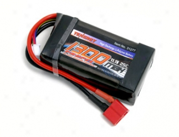 Tenergy 11.1v 1300mah 25c Lipo Battery Burden W/ Dean Connector