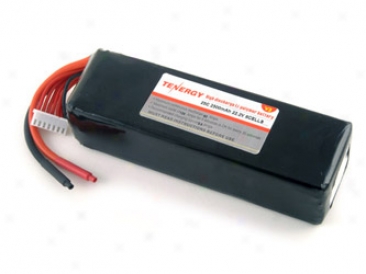 Tenergy 22.2v 2500mah 25c 6 Elementary corpuscle Lipo Battery Pack W/ 7 Pins Balancing Connector