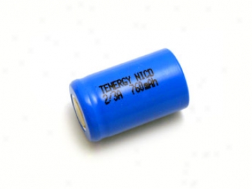 Tenergy 2/3a 760mah Nicd Flat Top Rechargeable Battery