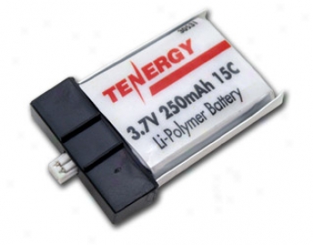 Tenergy 3.7v 250mah 15c Lipo Battery For Eflite Blade Tandem