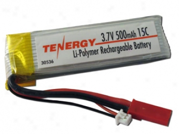 Teenrgy 3.7v 500mah 15c Lipo Battery  For E-flite Blade 120s5 Rc Helicoptersf (backordered: Sept 10th)